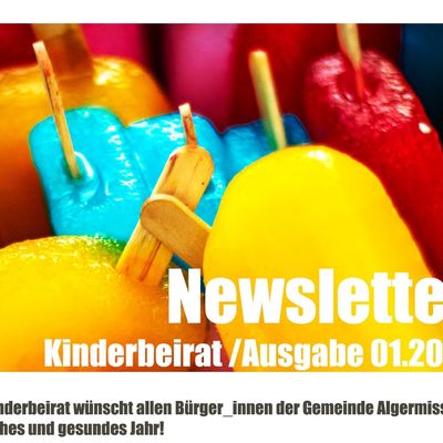 Newsletter Kinderbeirat Ausgabe Januar 2021