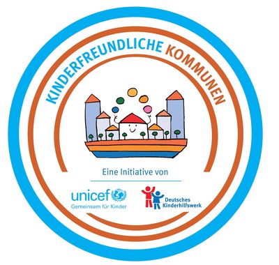 Bild vergrößern: Logo kinderfreundliche Kommune klein