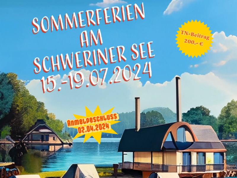 Bild vergrößern: Sommerferien am Schweriner See