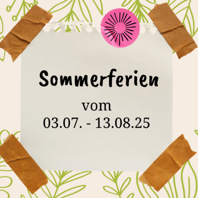 Sommerferien 2025