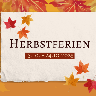 Bunte Woche in den Herbstferien